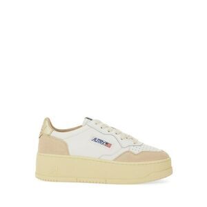 AUTRY Women's Vintage Style Low-Top Sneakers Women WHITE